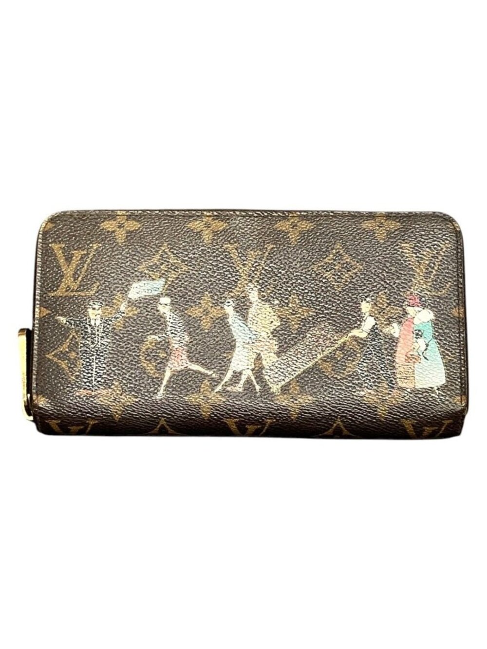 Louis Vuitton Monogram Illustre Wallet Canvas